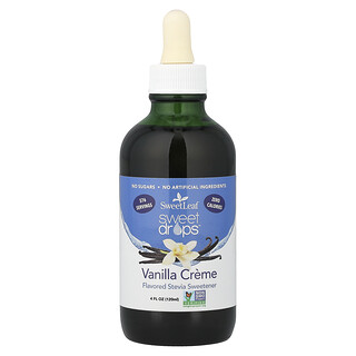 SweetLeaf Stevia, Sweet Drops™, Vanilla Creme, 4 fl oz (120 ml)
