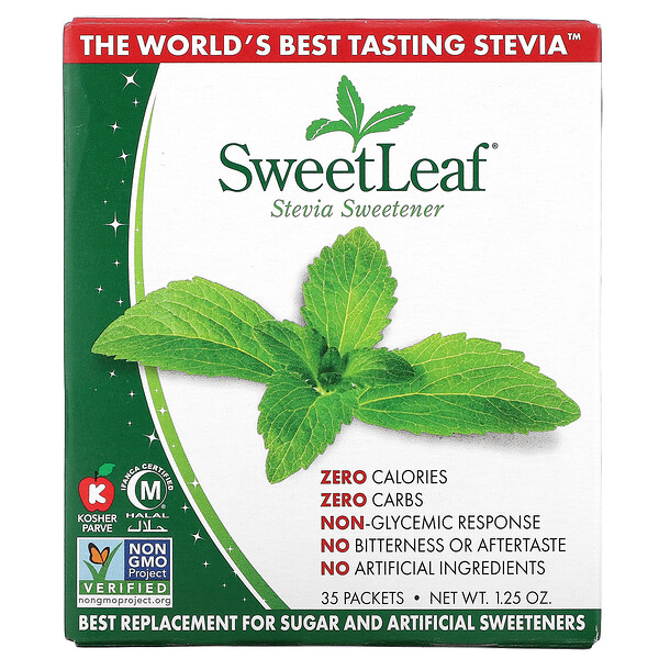 Wisdom Natural, Sweetleaf Sweetener 1Gm 35 Packet