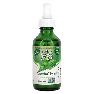 Wisdom Natural, SweetLeaf, Sweet Drops, SteviaClear, 2 течни унции (60 ml)