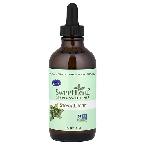 SweetLeaf Stevia, Stevia Sweetener, SteviaClear®, 4 fl oz (120 ml)