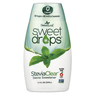 SweetLeaf Stevia, Sweet Drops®, SteviaClear®, 50 ml (1,7 fl oz)