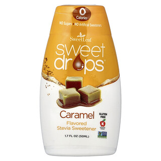 SweetLeaf Stevia, Sweet Drops®, Caramel, 1.7 fl oz (50 ml)
