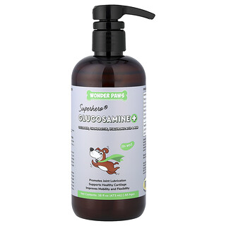 Wonder Paws, Superhero®, Glucosamina y más, Para perros, Todas las edades, 473 ml (16 oz. líq.)