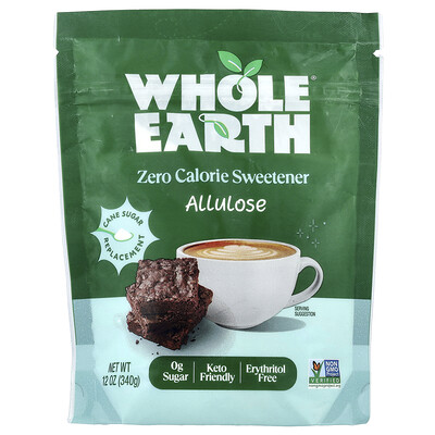 Whole Earth, Alulosa, 340 g (12 oz)