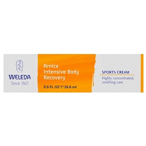 Купить Weleda, Интенсивное восстановление для тела с арникой, Крем для спортсменов, 0,9 унц. (26,6 мл)  на IHerb