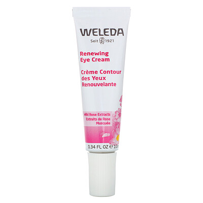 Weleda Renewing Eye Cream, Wild Rose Extracts, 0.34 fl oz (10 ml)