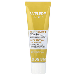 Weleda, डीप मॉइस्चर फेशियल बाम, स्वीट बादाम का तेल और बीसवैक्स, 30 ml
