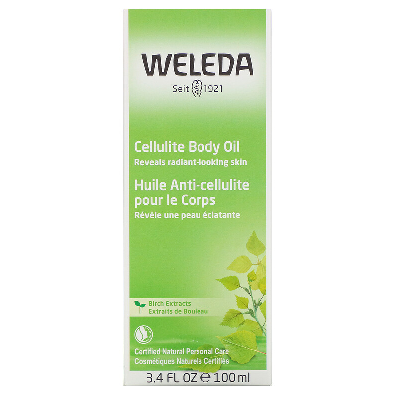 Weleda, Cellulite Body Oil, Birch Extracts, 3.4 fl oz (100 ml) - iHerb