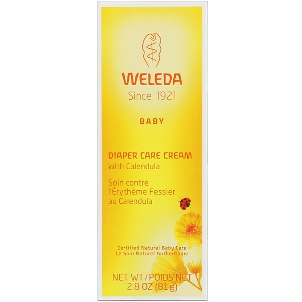 Weleda, Baby, Diaper Care Cream with Calendula, 2.8 oz (81 g)
