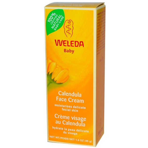 Weleda, Baby, Calendula Face Cream, 1.6 oz (45 g) iHerb