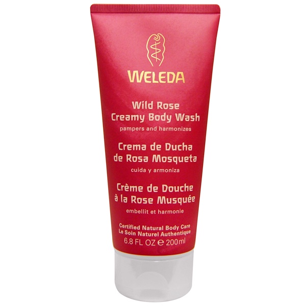 Weleda, Густой гель для душа с маслом шиповника, 6,8 жидких унций (200 мл)