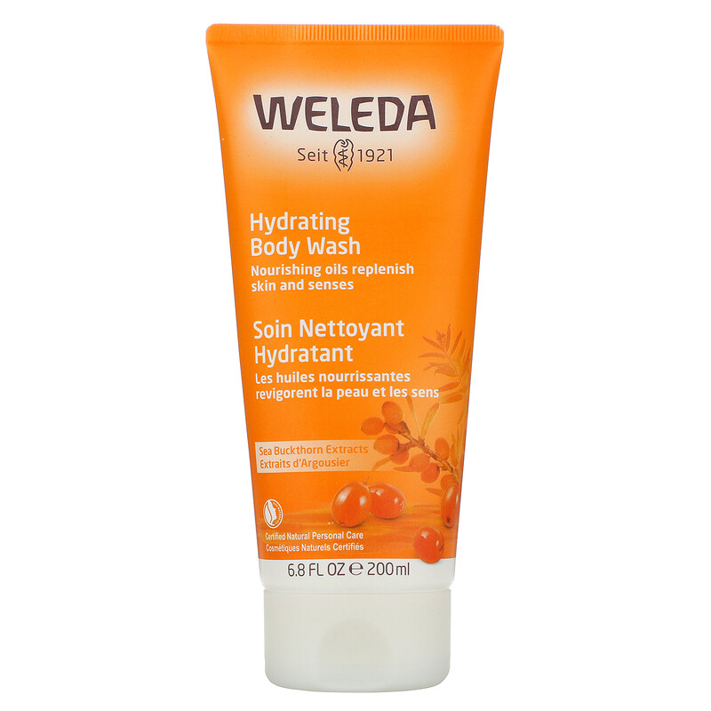 Weleda, Hydrating Body Wash, Sea Buckthorn Extracts, 6.8 fl oz (200 ml