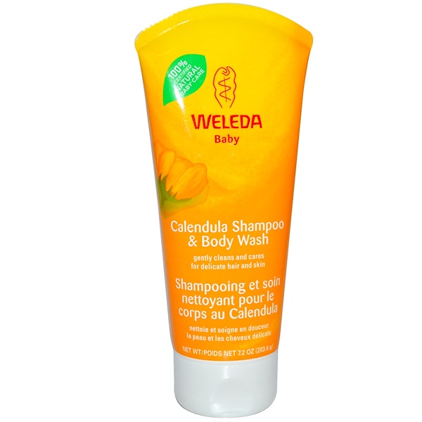 Weleda, Baby, Calendula Shampoo & Body Wash, 7.2 oz (203.6 g) iHerb