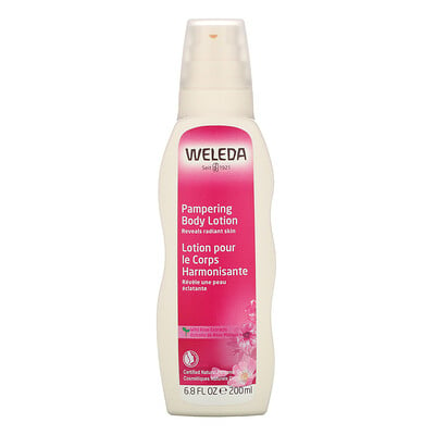 Weleda Pampering Body Lotion, Wild Rose Extracts, 6.8 fl oz (200 ml)