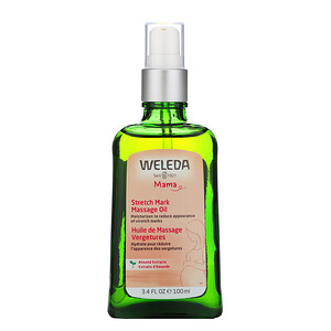 Веледа, Mama, Stretch Mark Massage Oil, Almond Extracts, 3.4 fl oz (100 ml) отзывы