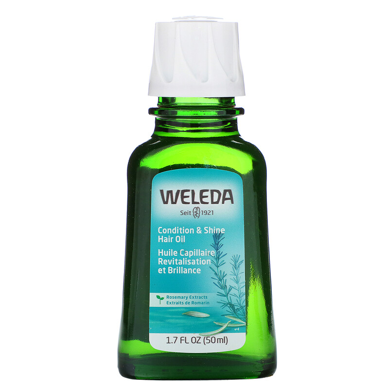Weleda, Condition & Shine Hair Oil, Rosemary Extracts, 1.7 fl oz (50 ml