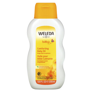 Weleda, ベビー、コンフォーティングベビーオイル、キンセンカエキス、200ml（6.8液量オンス）