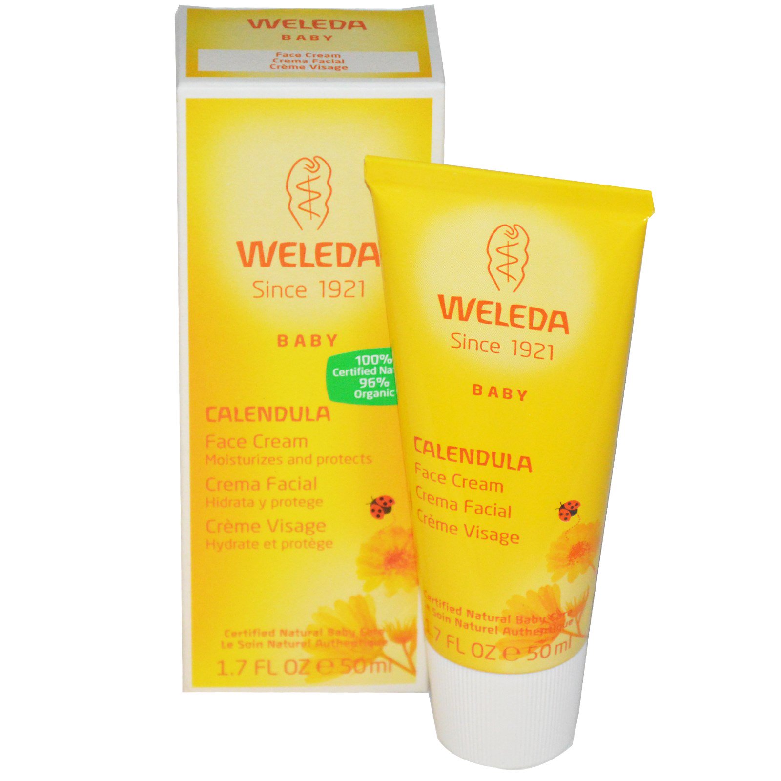 weleda baby face cream