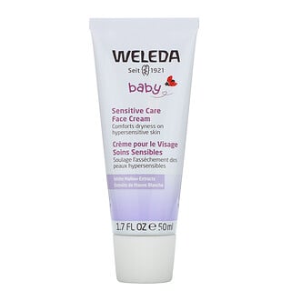Weleda, Baby, Sensitive Care Face Cream, White Mallows Extracts, 1.7 fl oz (50 ml)