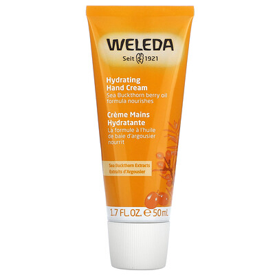 Weleda Hydrating Hand Cream Sea Buckthorn Extracts 1.7 fl oz (50 ml)