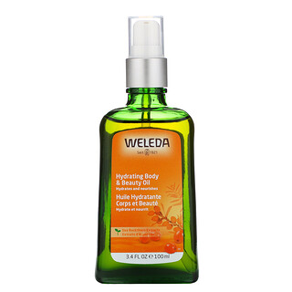 Weleda, Hydrating Body & Beauty Oil, Sea Buckthorn Extracts, 3.4 fl oz (100 ml)