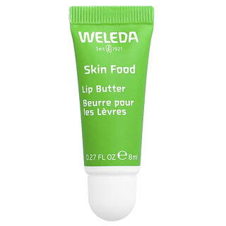Weleda, Makanan Kulit, Mentega Bibir, 0.27 fl oz (8 ml)