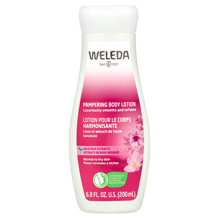 Weleda, Loción corporal relajante, Extractos de rosas silvestres, 200 ml (6,8 oz. Líq.)