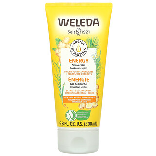 Weleda, Aroma Essentials, Energy Shower Gel, 6.8 fl oz (200 ml)
