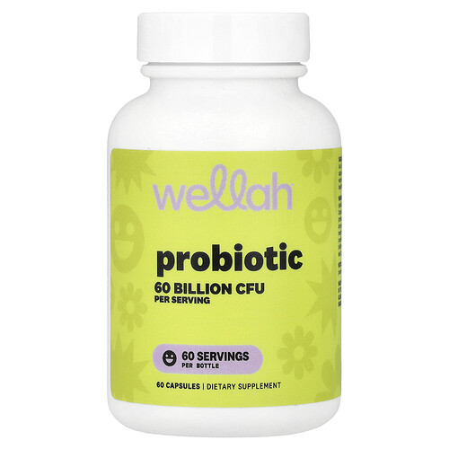 Wellah, Probiotic, Probiotikum, 60 Kapseln