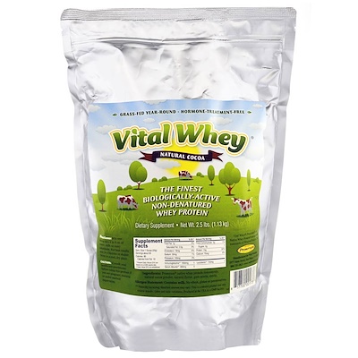 

Сыворотка Vital, натуральное какао, 2,5 фунта (1,13 кг)