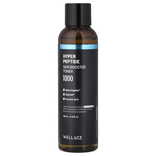 Wellage（ウェラージュ）, ハイパー ペプチド スキン ブースター トナー1000、200ml