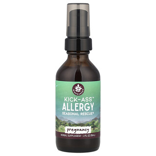 WishGarden Herbs, Kick-Ass™, Suplemento para la alergia, Embarazo, 59 ml (2 oz. líq.)
