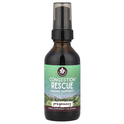 WishGarden Herbs  Congestion™ Rescue  Pregnancy  2 fl oz (59 ml)