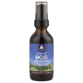 WishGarden Herbs, Male™ Mojo, Potenciador de la libido, 59 ml (2 oz. líq.)