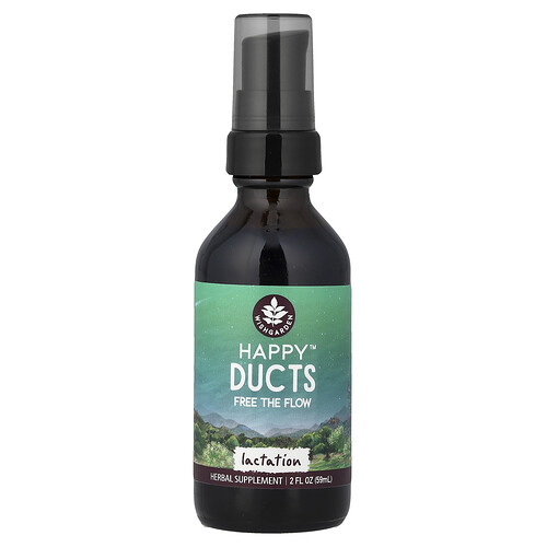 WishGarden Herbs, Happy™ Ducts Free The Flow, 2 fl oz (59 ml)