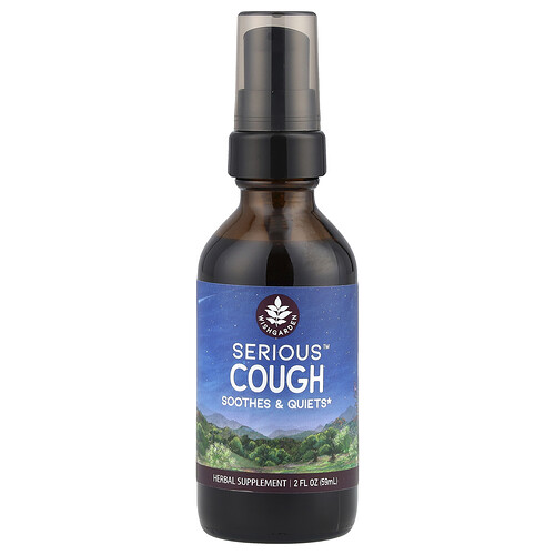 WishGarden Herbs Serious™ Cough Soothes & Quiets 2 fl oz (59 ml)
