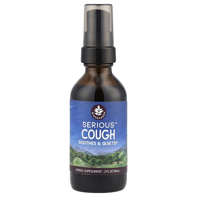 WishGarden Herbs  Serious™ Cough  Soothes & Quiets  2 fl oz (59 ml)