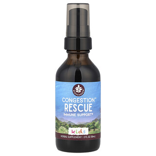 WishGarden Herbs, Kids, Congestion™ Rescue, 59 мл (2 рідк. унції)