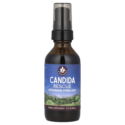 WishGarden Herbs  Candida Rescue  Microbiome Stabilizer  2 fl oz (59 ml)