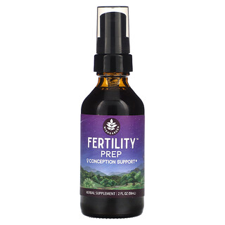 WishGarden Herbs, Fertility Prep Conception Support, 2 течни унции (59 ml)