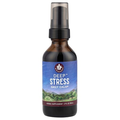 WishGarden Herbs  Deep Stress™ Daily Calm  2 fl oz (59 ml)