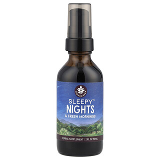 WishGarden Herbs, Sleepy™ Nights & Fresh Mornings, 2 fl oz (59 ml)