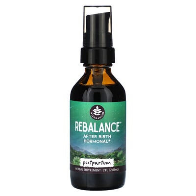 WishGarden Herbs  Rebalance After Birth Hormonal  2 fl oz (59 ml)