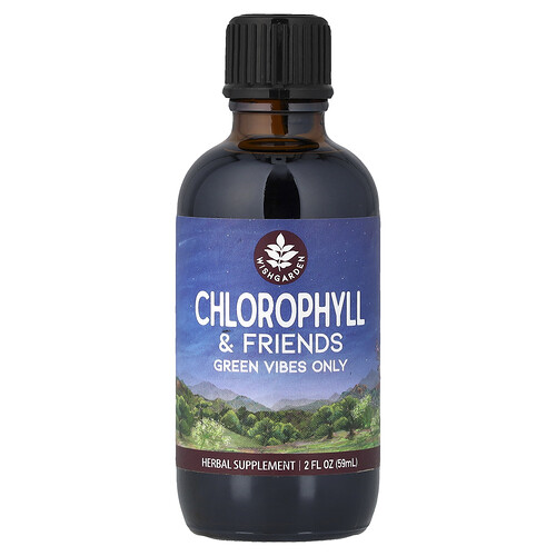 WishGarden Herbs, Chlorophyll & Friends, Chlorophyll und Freunde, 59 ml (2 fl. oz.)