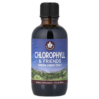 WishGarden Herbs, Chlorophyll & Friends, 59 ml (2 ons cairan)