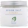 White Egret Personal Care, ملح إبسوم، بطعم الحمضيات، 16 أوقية (454 جم)