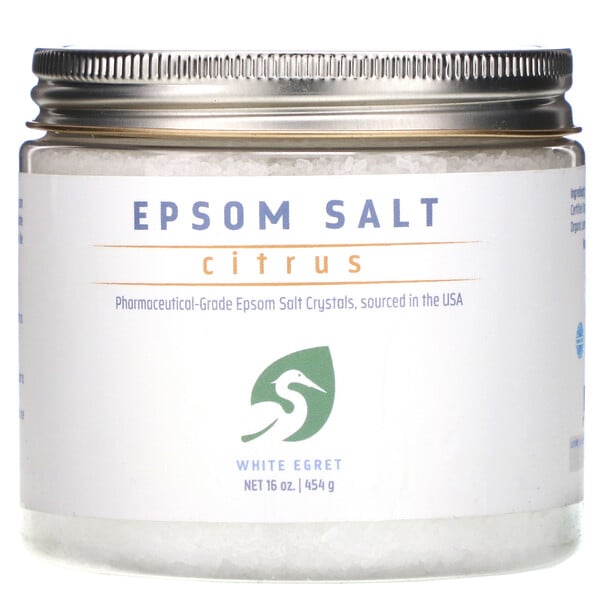 Epsom Salt, Citrus, 16 oz (454 g)