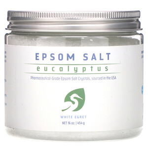 Отзывы о Вайт Егрет Персонал Кер, Epsom Salt, Eucalyptus, 16 oz (454 g)