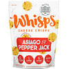 ويسبس, Asiago & Pepper Jack Cheese Crisps, 2.12 oz ( 60 g)