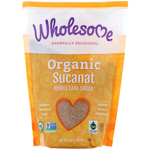 Холсам Свитнерс, Organic Sucanat, Whole Cane Sugar, 16 oz (454 g) отзывы